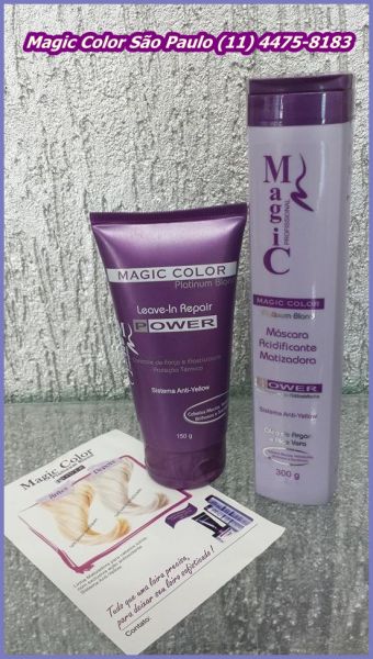 Máscara Matizadora 300 Gr + Leave-in Repair Power 150 Gr